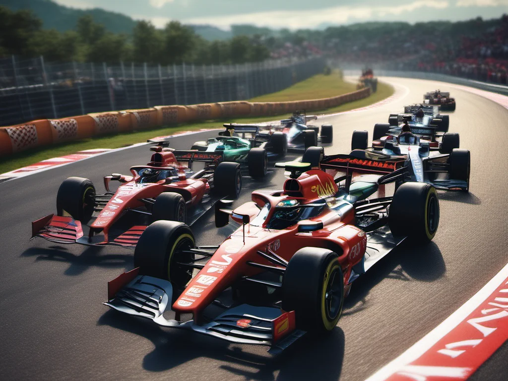 F1排位赛激战开启众车手全力竞逐正赛最优发车顺位